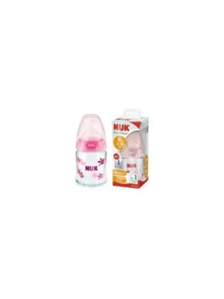 NUK BIBERON EN VERRE 0-6M+ 120ML