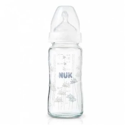 NUK BIBERON FC EN VERRE 0-6m 240ML