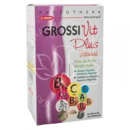 PHYTOTHERA GROSSIVIT PLUS VITAMINE BT45 GELULE