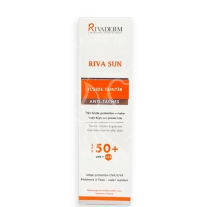 RIVADERM RIVA SUN ECRAN FLUIDE TEINTE SPF50+ 50ML